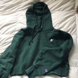 Cropped Champion Hoodie